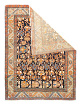 Antique Malayer Rug 3'6'' x 4'8''