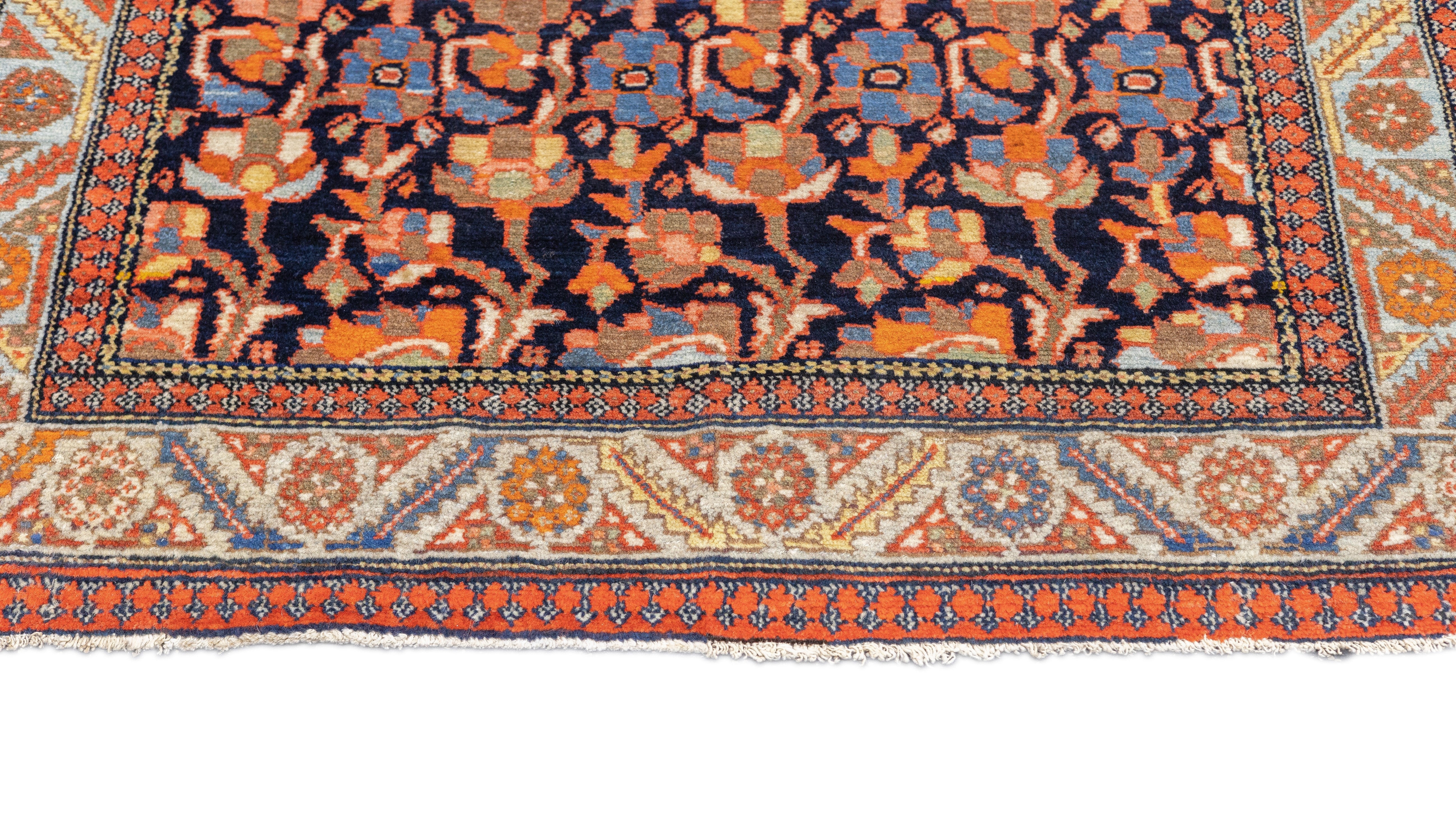Antique Malayer Rug 3'6'' x 4'8''