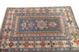 Antique Caucasian Kuba Rug 4'0" x 4'9''