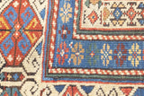 Antique Caucasian Kuba Rug 4'0" x 4'9''