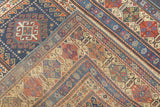 Antique Caucasian Kuba Rug 4'0" x 4'9''