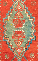 Fine Antique Turkish Konya (one of three) Rug 1'6'' x 2'11''