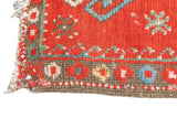 Fine Antique Turkish Konya (one of three) Rug 1'6'' x 2'11''