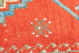 Fine Antique Turkish Konya (one of three) Rug 1'6'' x 2'11''