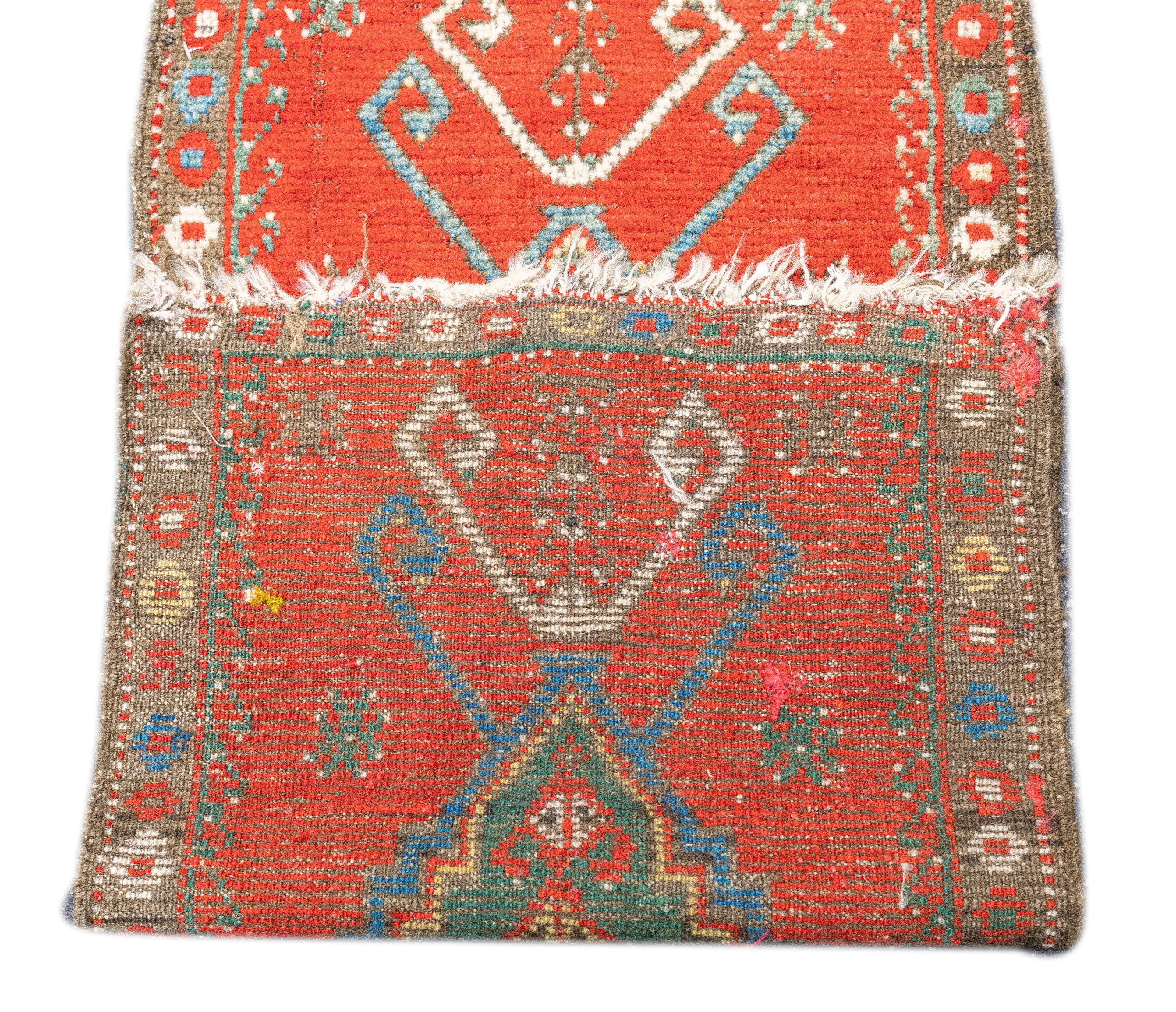 Fine Antique Turkish Konya (one of three) Rug 1'6'' x 2'11''