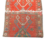 Fine Antique Turkish Konya (one of three) Rug 1'6'' x 2'11''