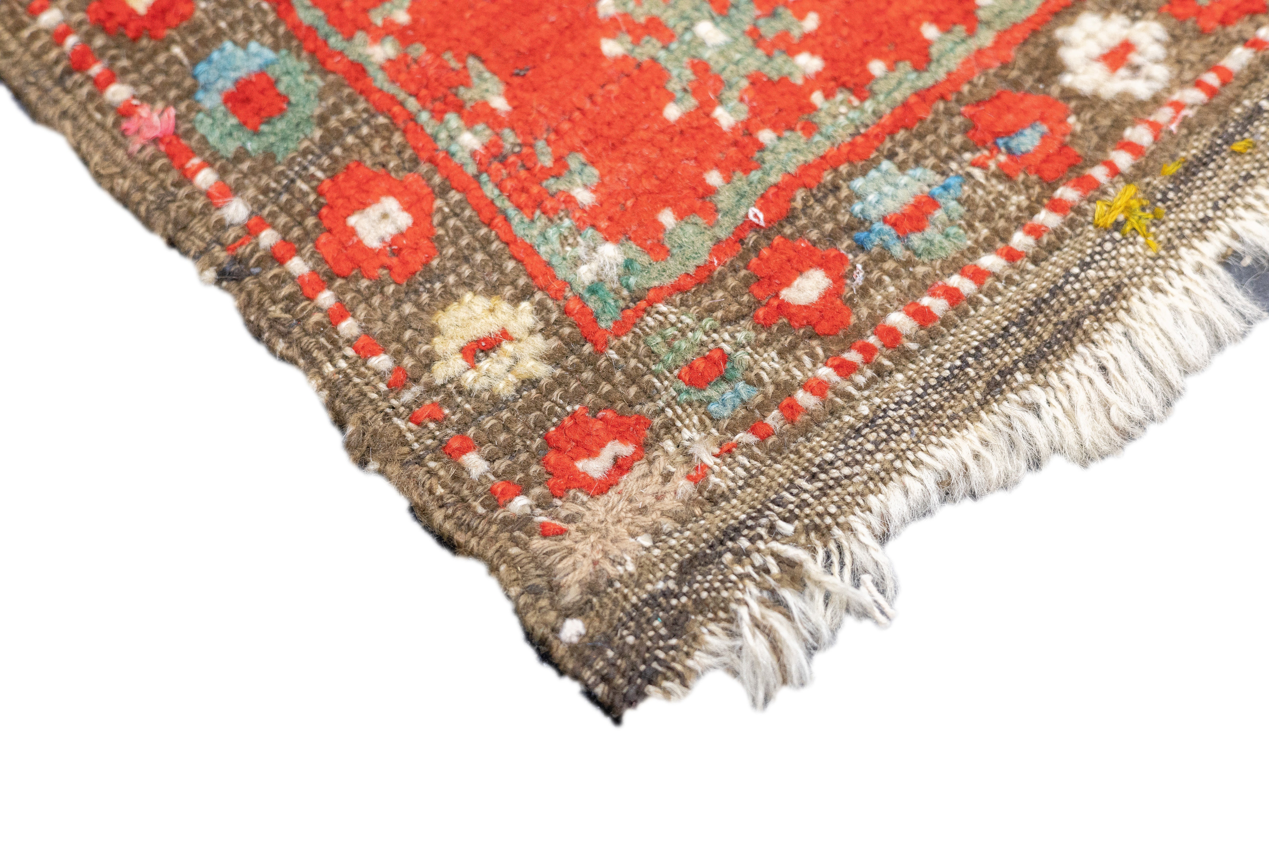 Fine Antique Turkish Konya (one of three) Rug 1'6'' x 2'11''