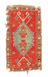 Antique Konya Rug 1'6'' x 2'11''