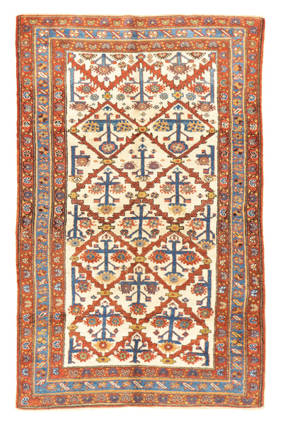 Antique Malayer Rug 4'0
