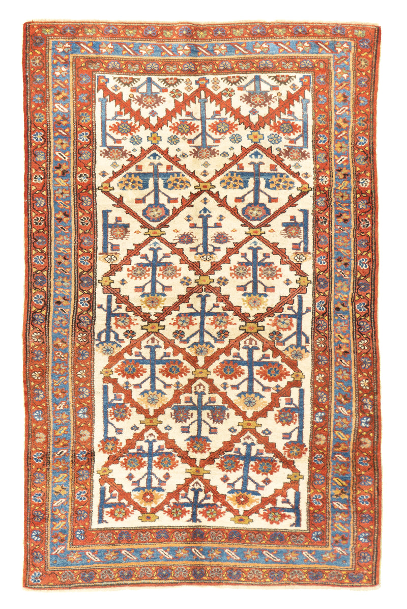 Antique Malayer Rug 4'0