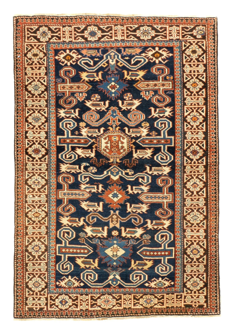 Antique Caucasian Perpedil Rug 2'11'' x 4'3''