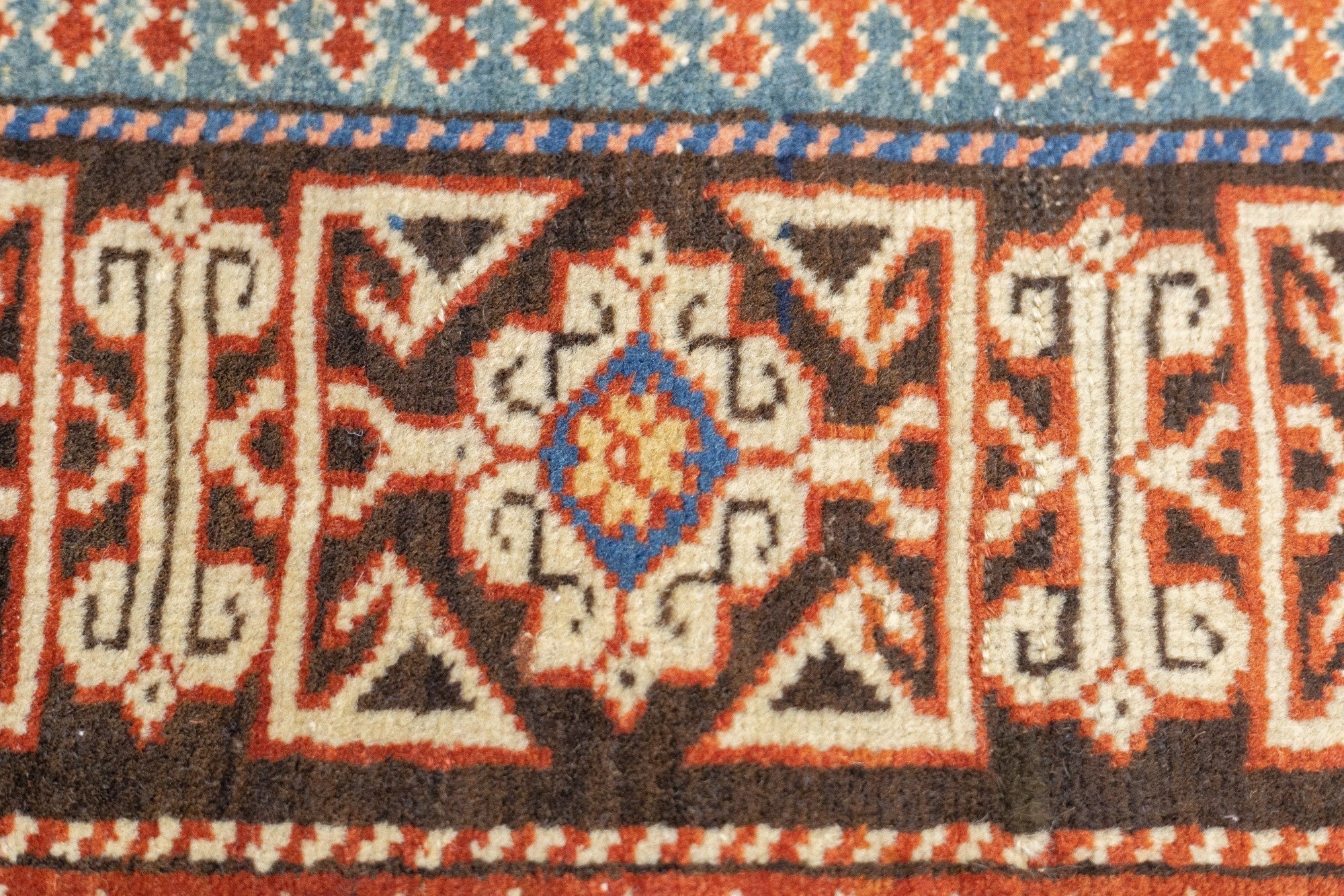 Antique Caucasian Perpedil Rug 2'11'' x 4'3''