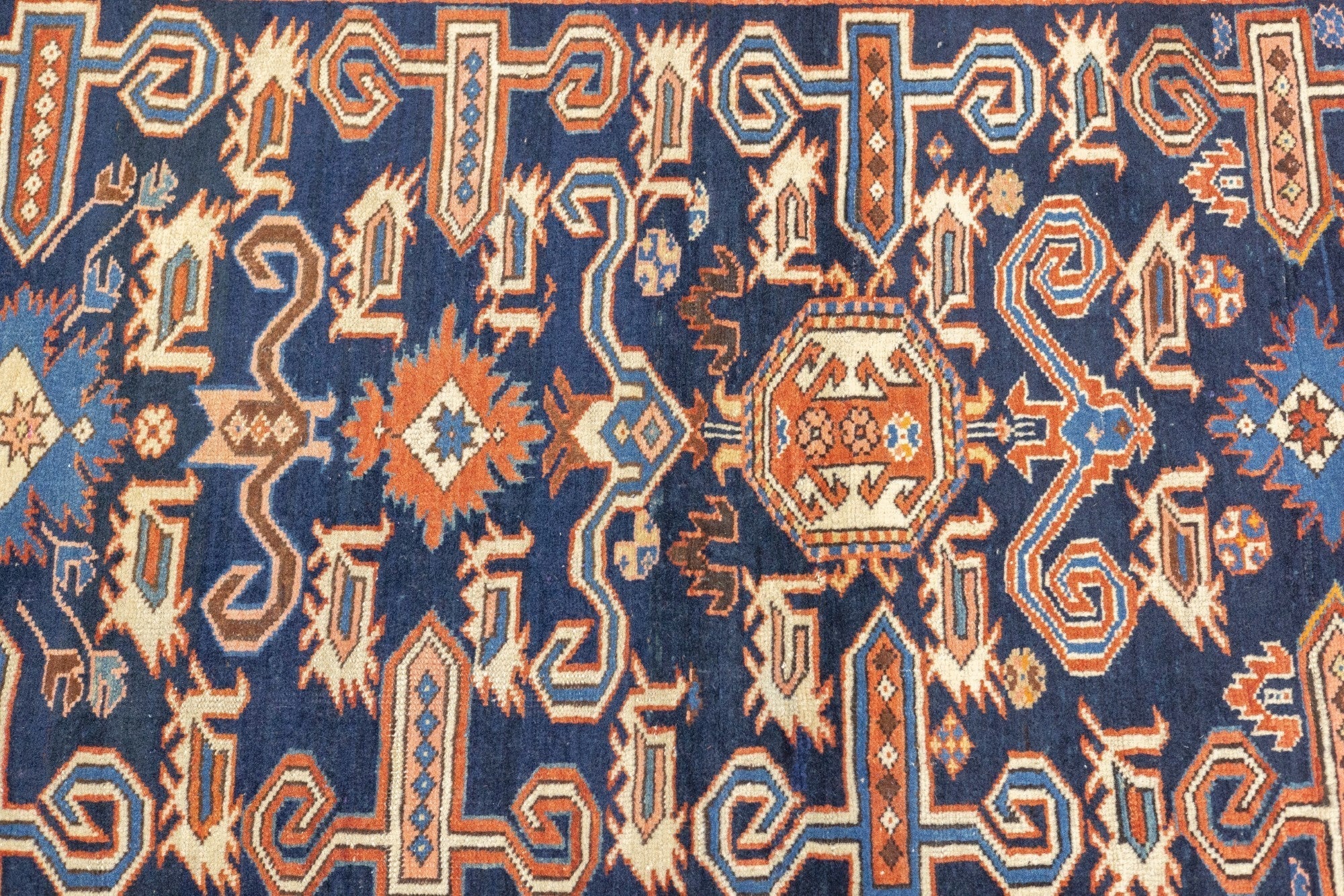 Antique Caucasian Perpedil Rug 2'11'' x 4'3''