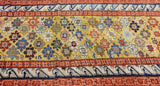 Antique Caucasian Zeyhour Rug 3'3'' x 8'4''
