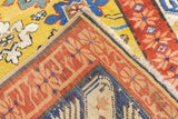 Antique Caucasian Zeyhour Rug 3'3'' x 8'4''