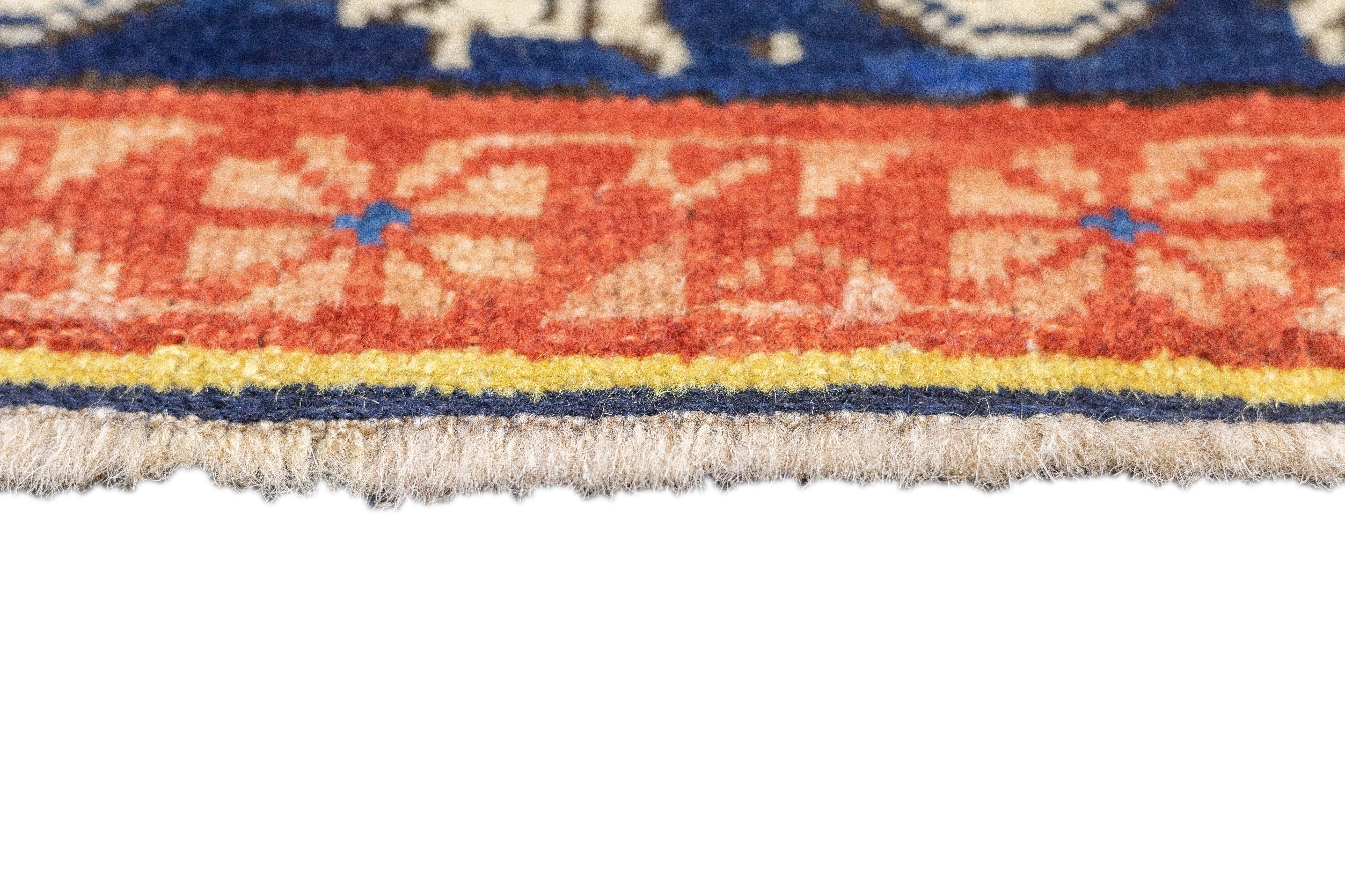 Antique Caucasian Zeyhour Rug 3'3'' x 8'4''