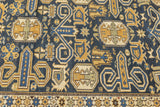 Antique Caucasian Perpedil Rug 3'3'' x 4'11''