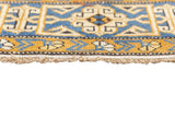 Antique Caucasian Perpedil Rug 3'3'' x 4'11''