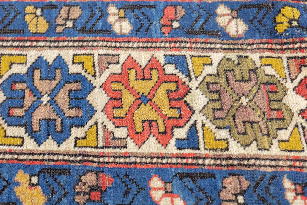 Antique Caucasian Perpedil Rug 3'10'' x 5'0"