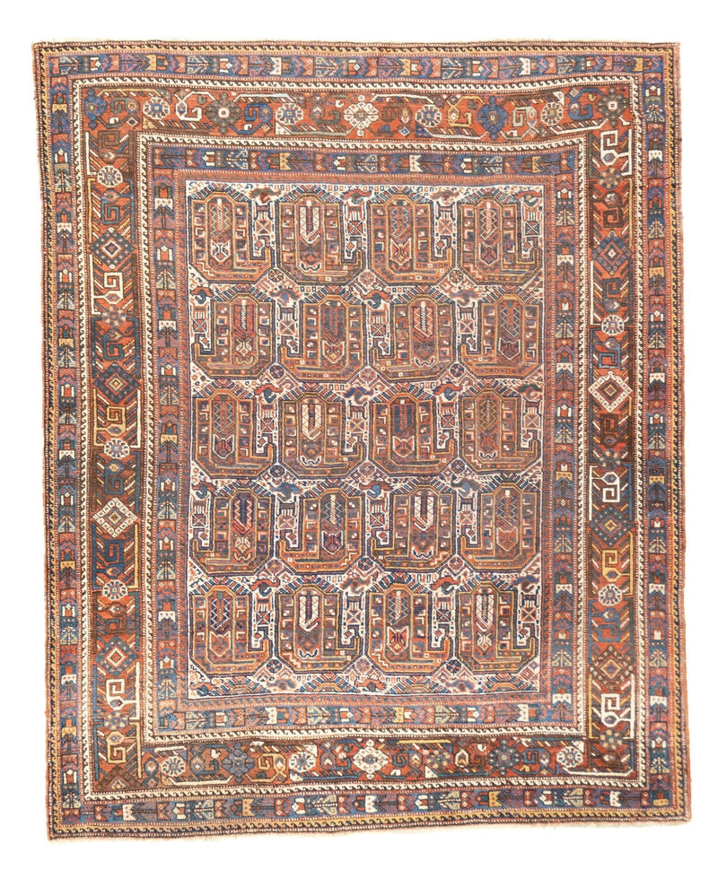 Antique Khamseh Rug 4'10'' x 5'11''
