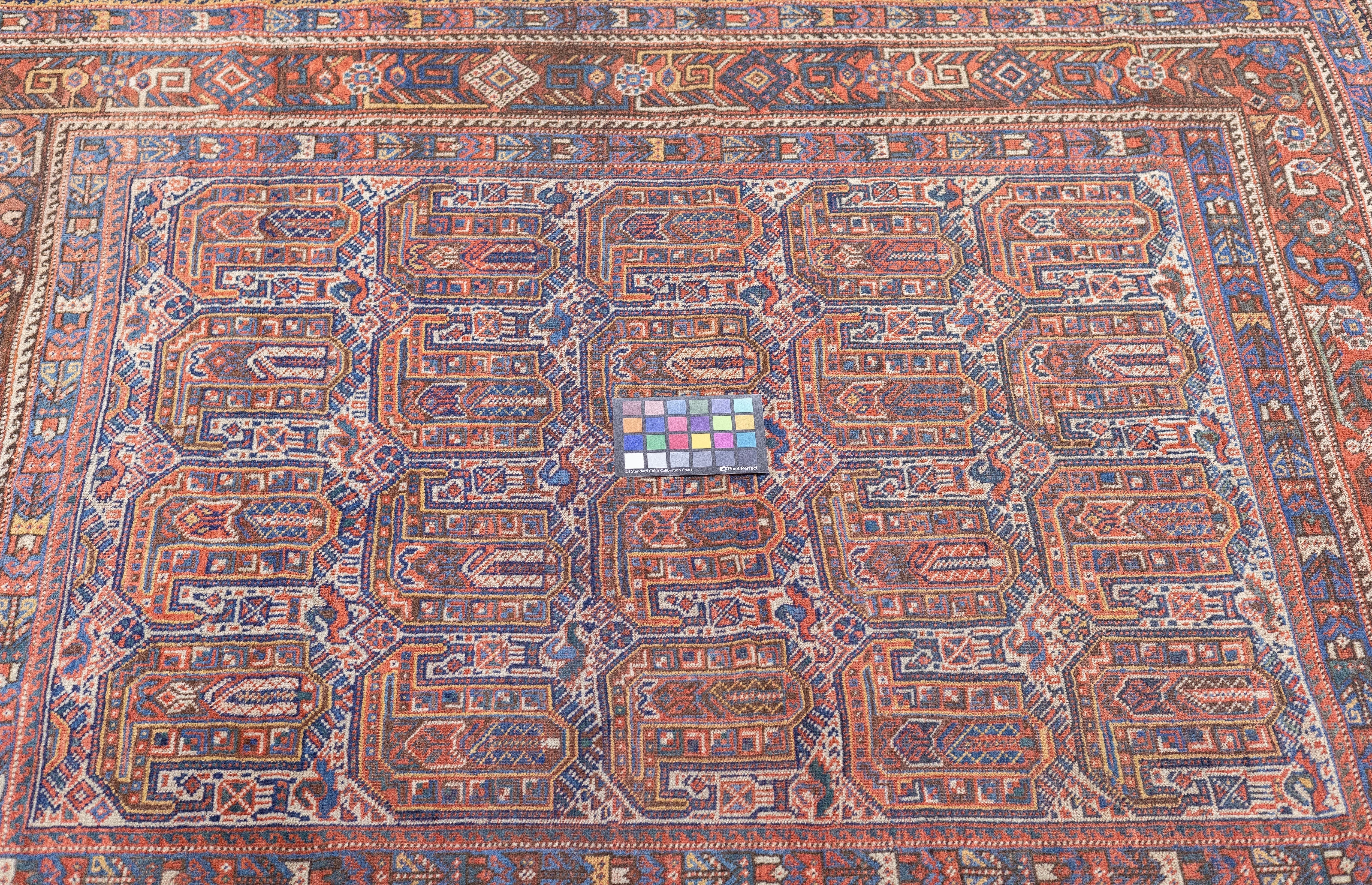 Antique Khamseh Rug 4'10'' x 5'11''