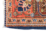 Antique Dabir Kashan Rug 4'2'' x 6'5''