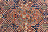 Antique Dabir Kashan Rug 4'2'' x 6'5''
