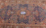 Antique Dabir Kashan Rug 4'2'' x 6'5''