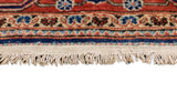 Antique Dabir Kashan Rug 4'2'' x 6'5''