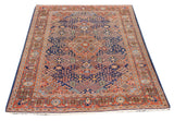 Antique Dabir Kashan Rug 4'2'' x 6'5''