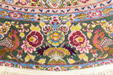 Extremely Fine  Tabriz Wool & Silk Rug 5'11'' x 5'11''