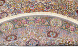 Extremely Fine  Tabriz Wool & Silk Rug 5'11'' x 5'11''