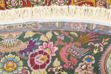 Extremely Fine  Tabriz Wool & Silk Rug 5'11'' x 5'11''
