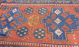 Antique Caucasian Kazak Rug 5'8'' x 7'9''