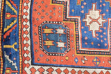 Antique Caucasian Kazak Rug 5'8'' x 7'9''