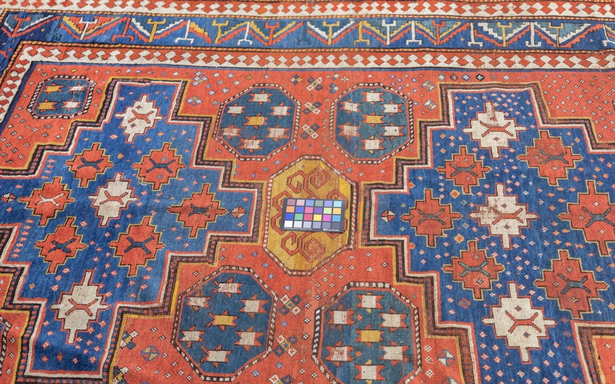 Antique Caucasian Kazak Rug 5'8'' x 7'9''