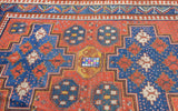 Antique Caucasian Kazak Rug 5'8'' x 7'9''