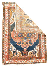 Antique Bakshayesh Rug 4'5'' x 6'4''