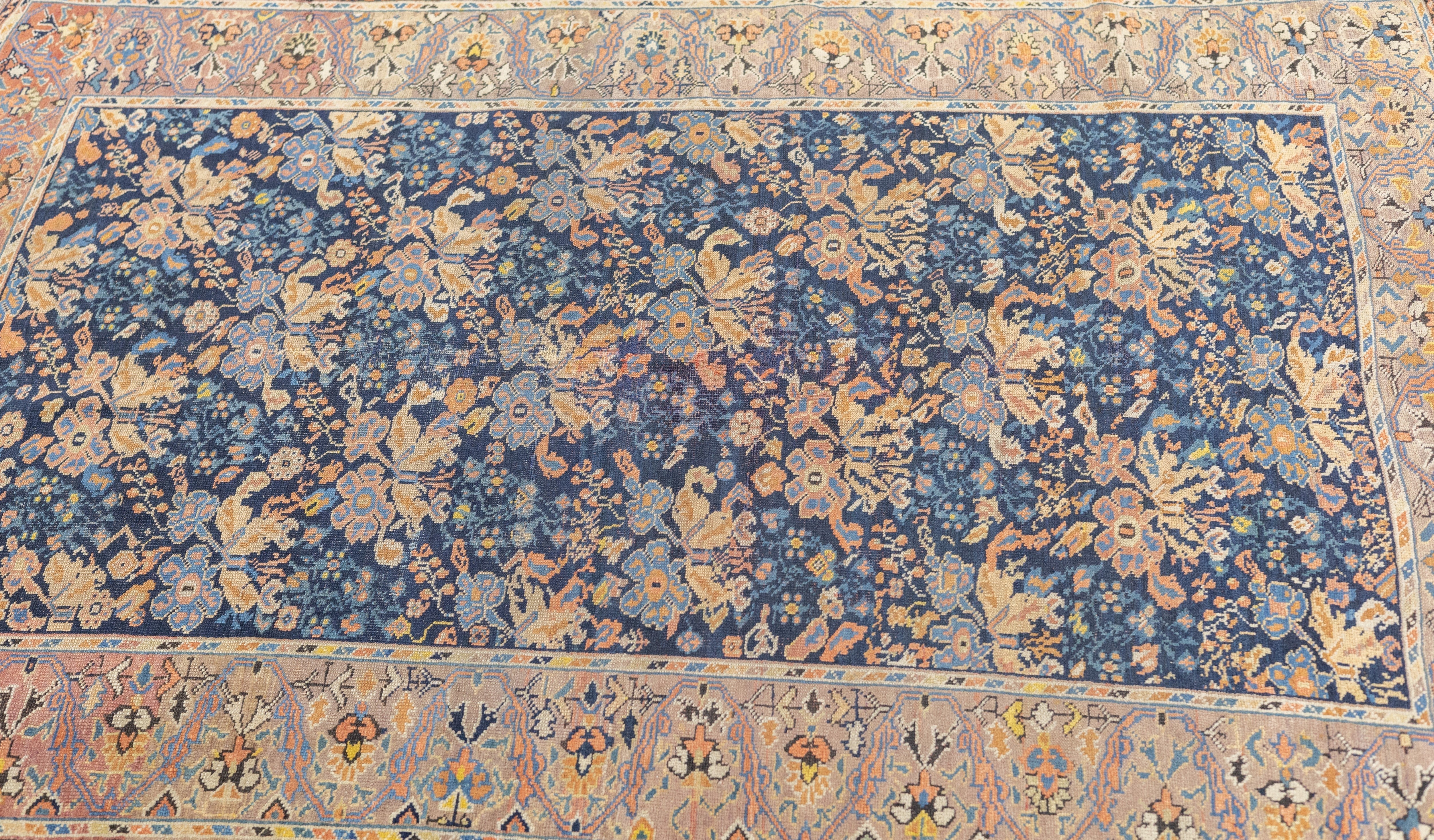 Antique Afshar Rug 4' x 5'8''
