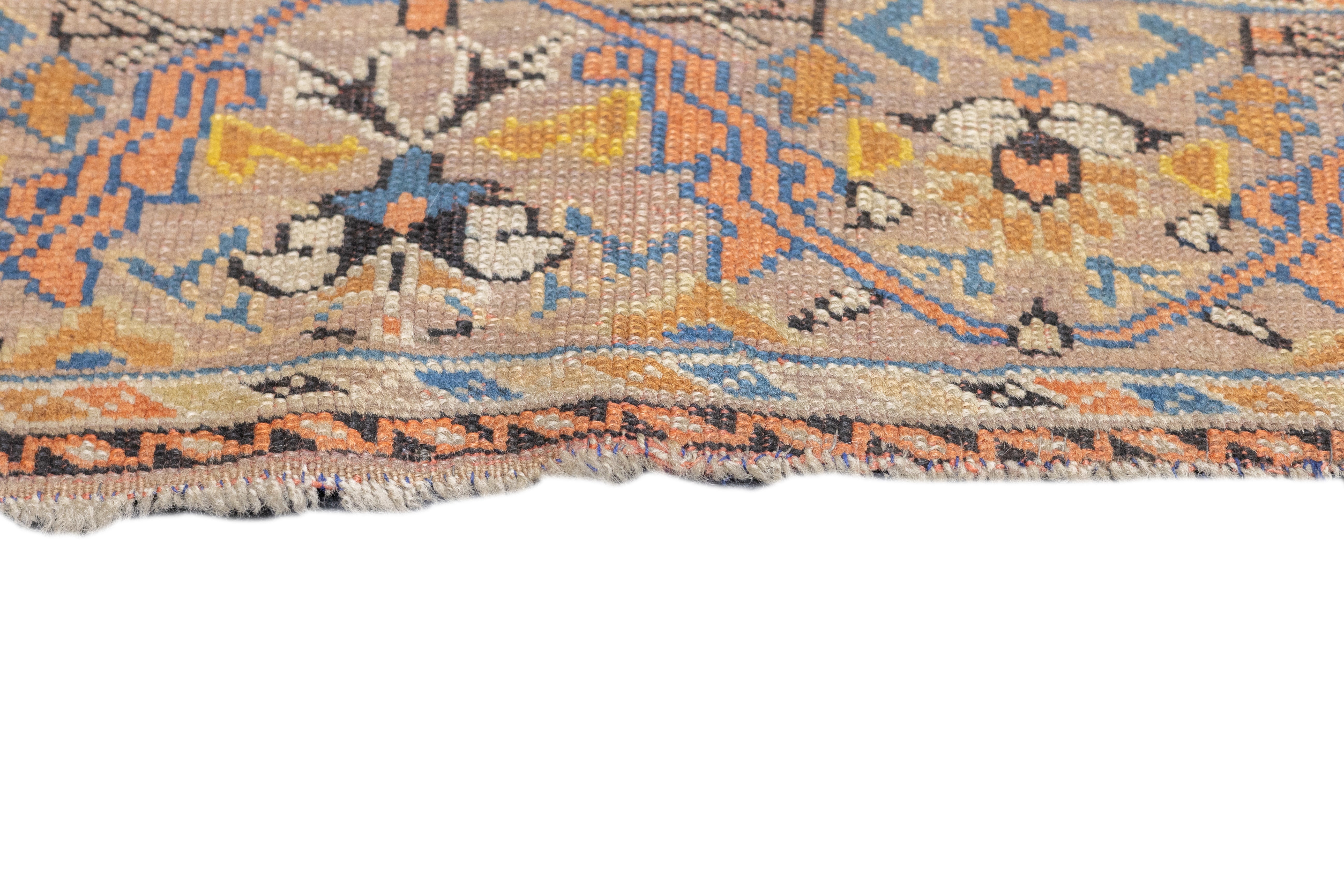 Antique Afshar Rug 4' x 5'8''