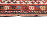Antique Caucasian Kazak Rug 3'7'' x 5'6''