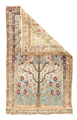 Antique Tehran Rug 3'4'' x 5'6''