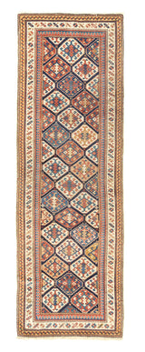 Antique Caucasian Shirvan Runner 3'4'' x 9'6''