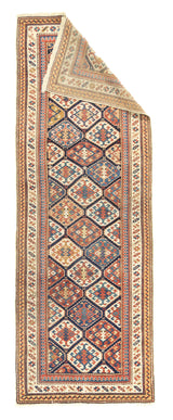 Antique Caucasian Shirvan Runner 3'4'' x 9'6''