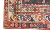 Antique Caucasian Shirvan Rug 4'0" x 9'0"
