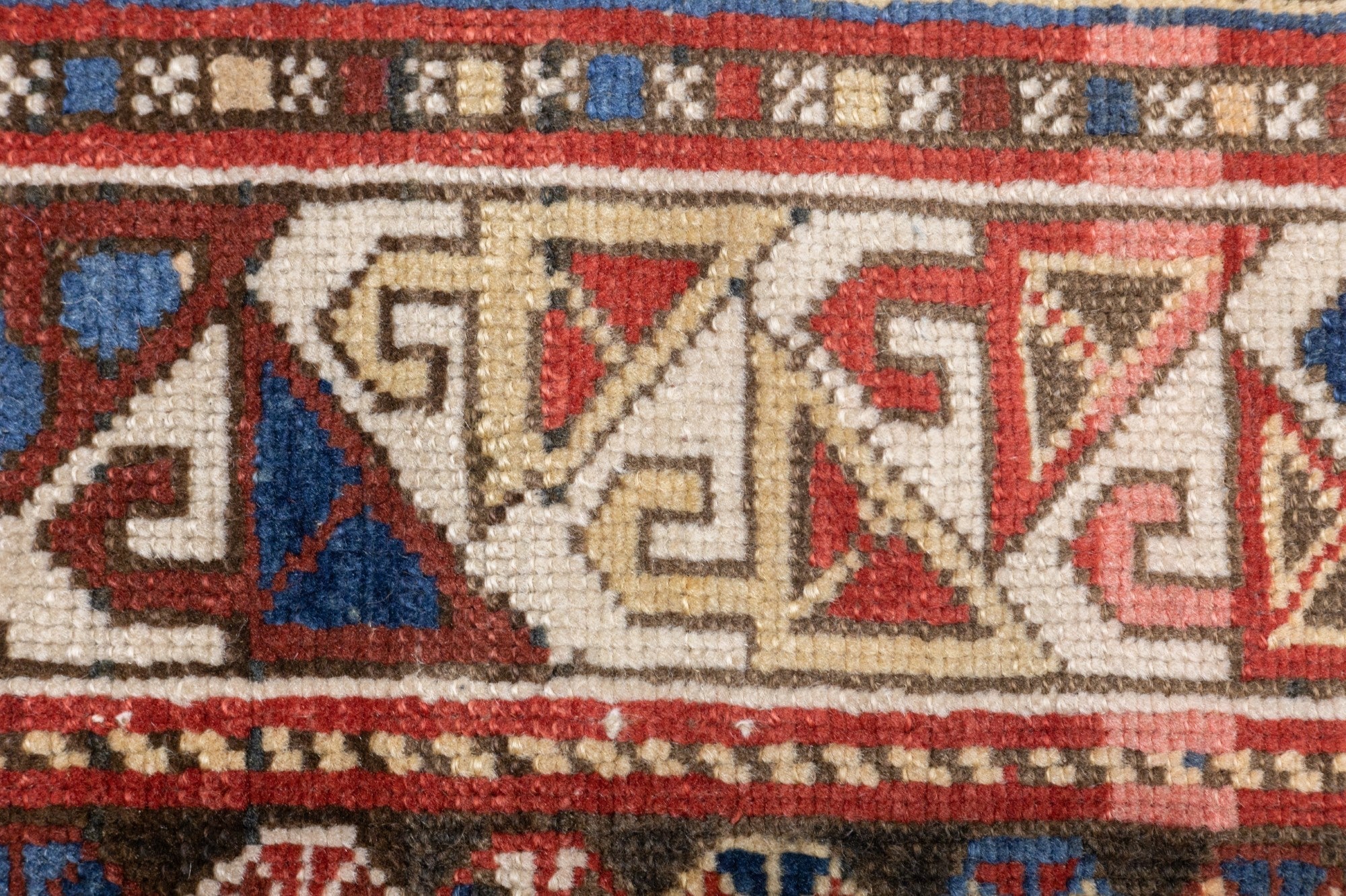 Antique Caucasian Shirvan Rug 4'0" x 9'0"