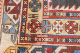 Antique Caucasian Shirvan Rug 4'0" x 9'0"
