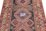 Antique Caucasian Shirvan Rug 4'0" x 9'0"