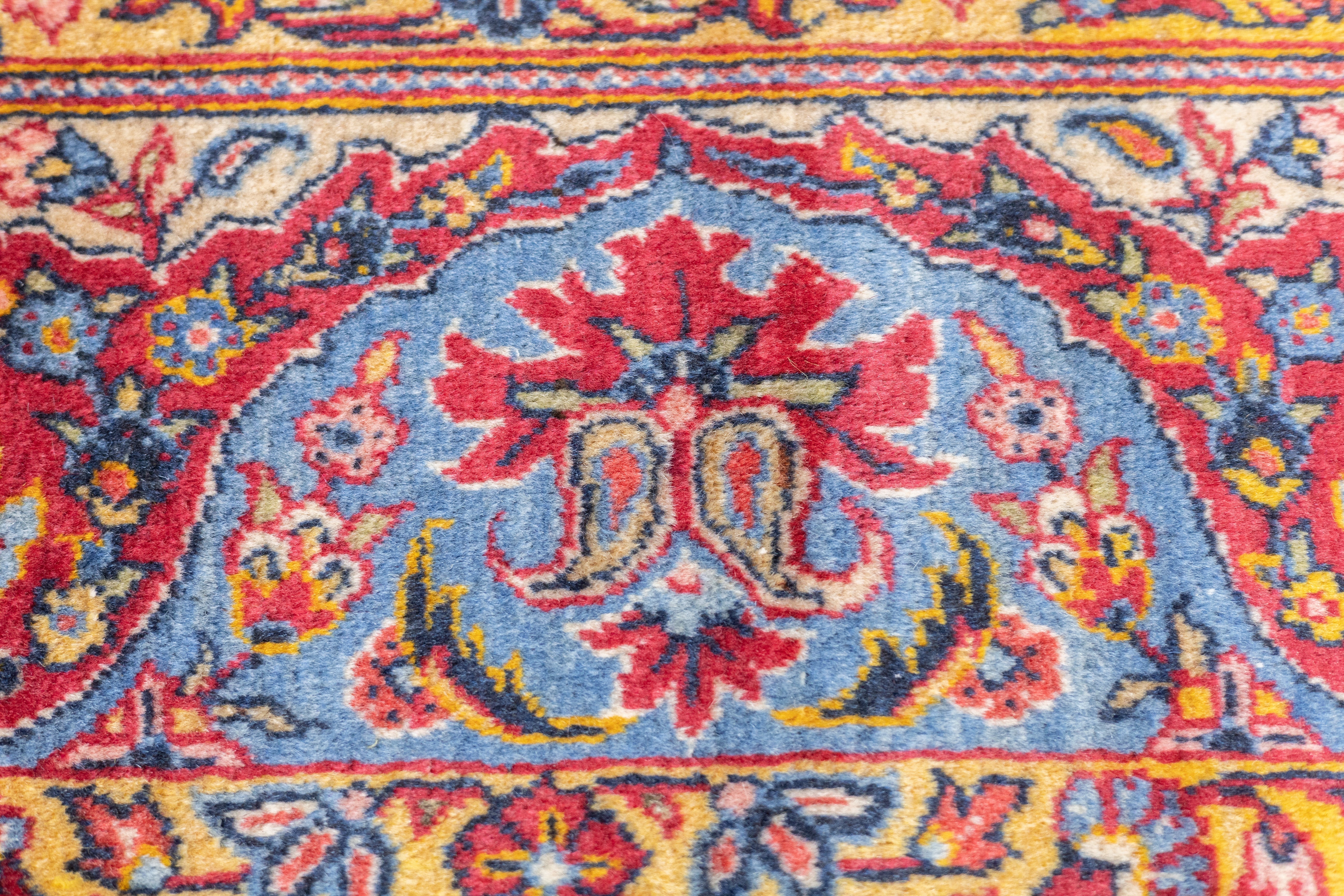 Antique Qum Rug 4'5'' x 7'1''