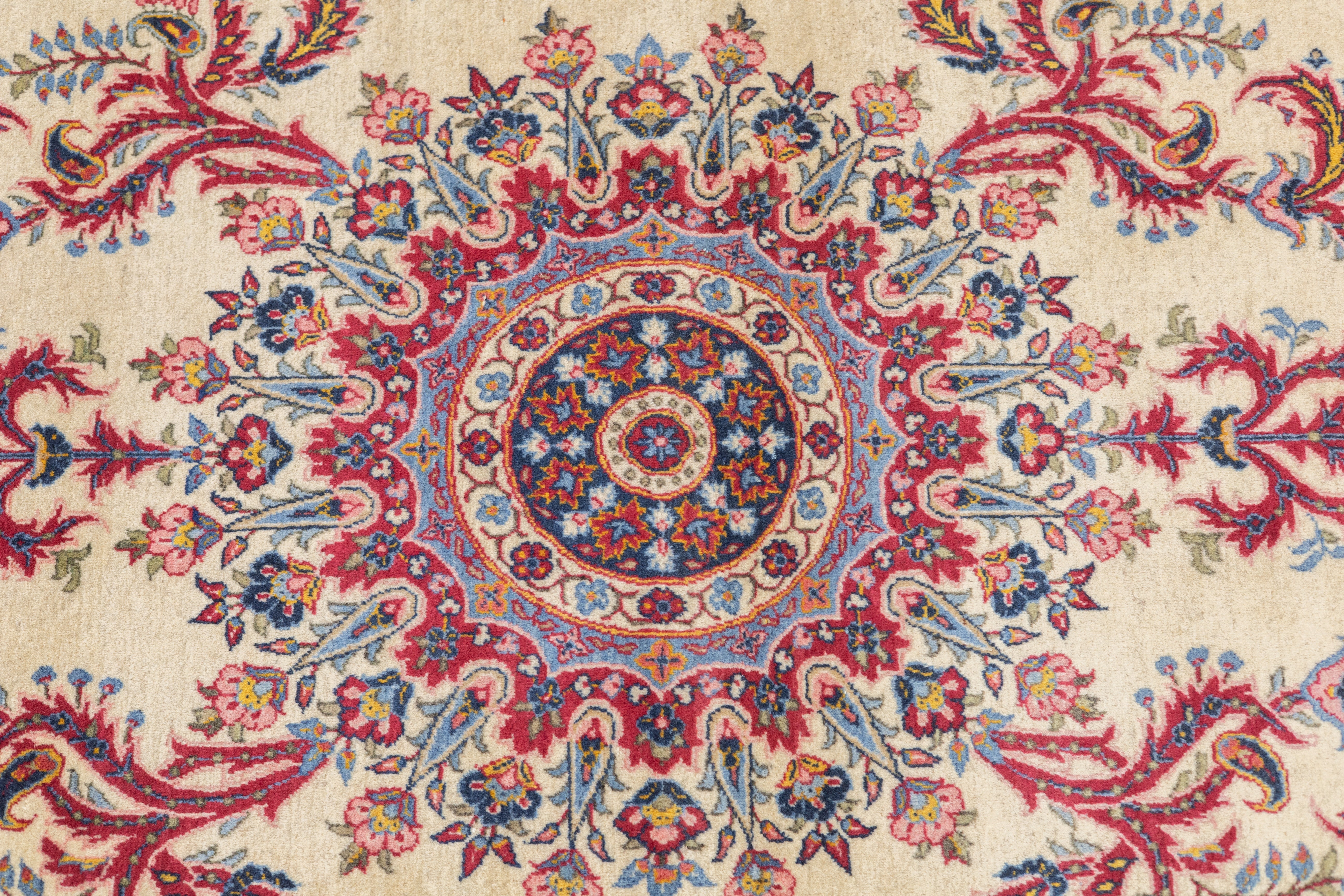 Antique Qum Rug 4'5'' x 7'1''